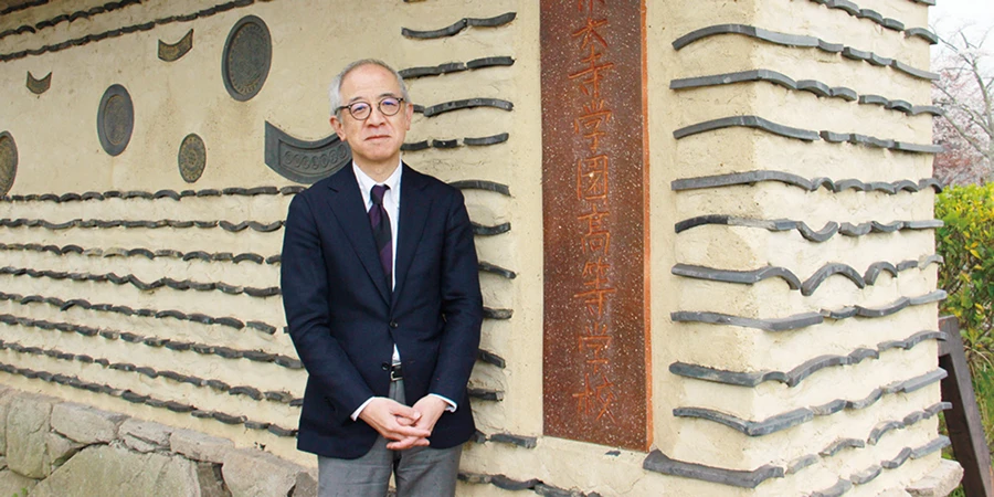 東大寺学園中・高等学校 様 インタビュー風景