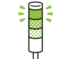 積層表示灯連携