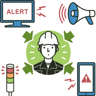 即時共有のイラスト